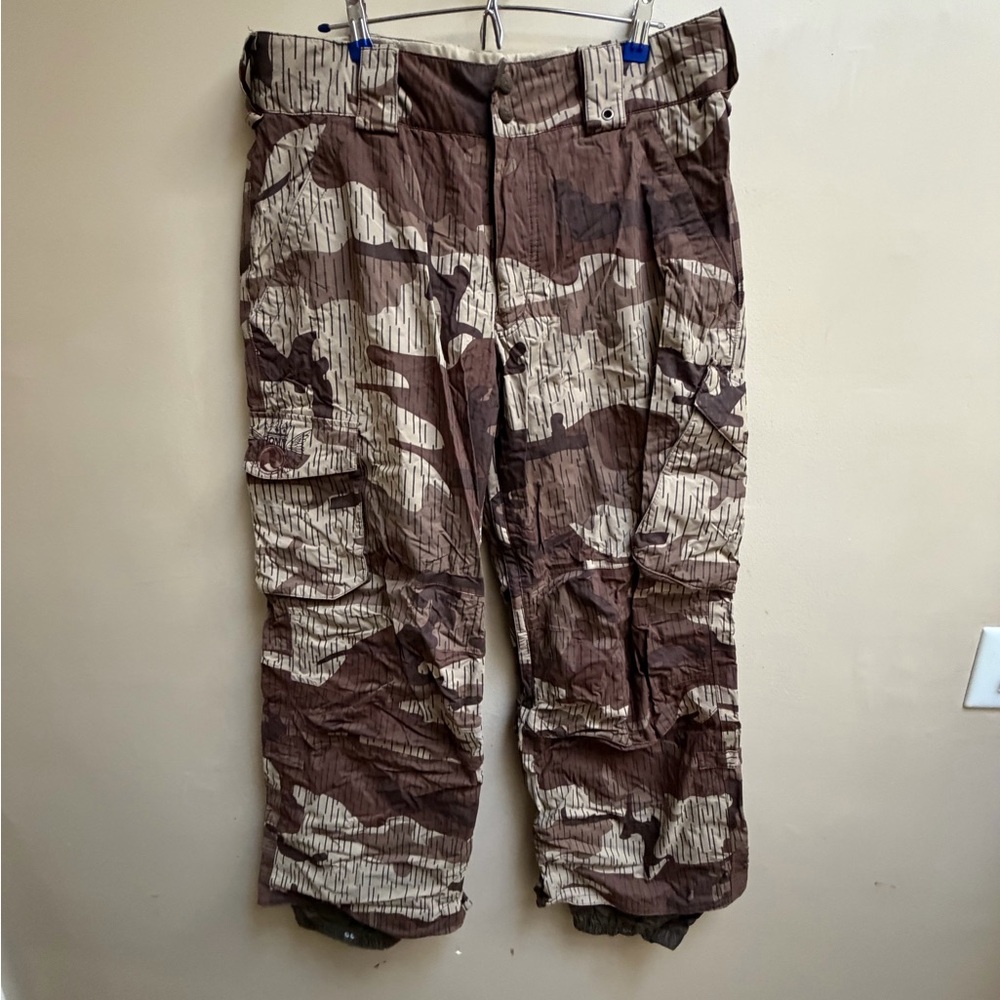 Burton (Ronin) Men's Brown and Tan Cargo Pants